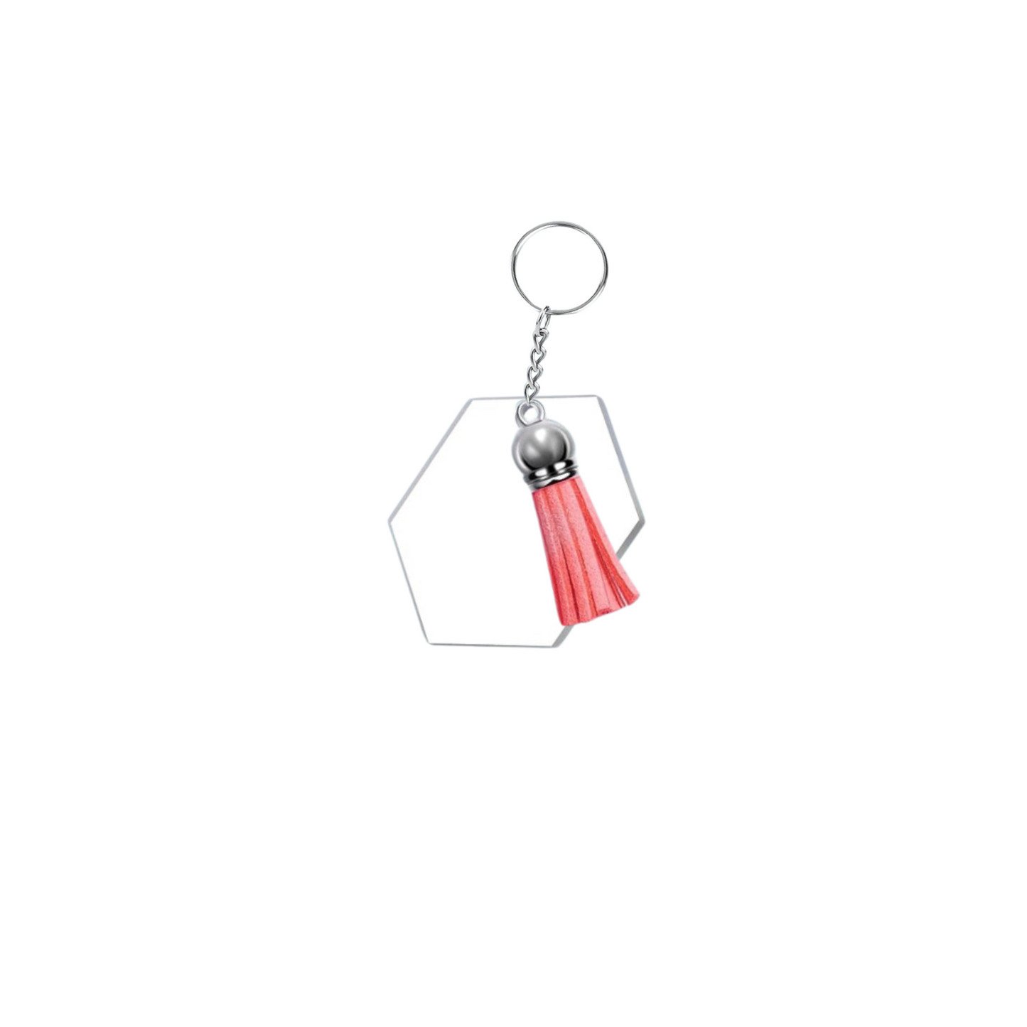 Clear Acrylic Keychain